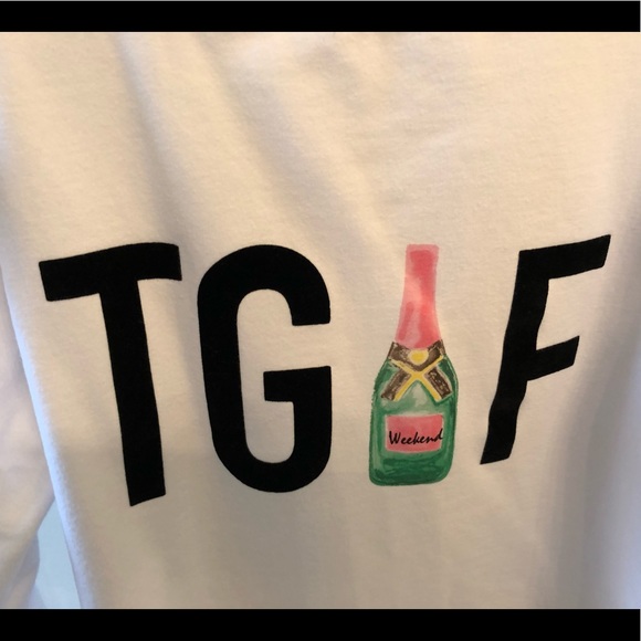 Crew Neck TGIF Sweater - Picture 4 of 4